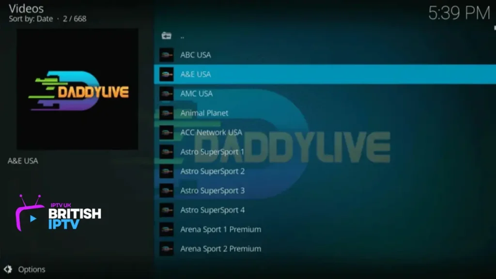 daddylive iptv